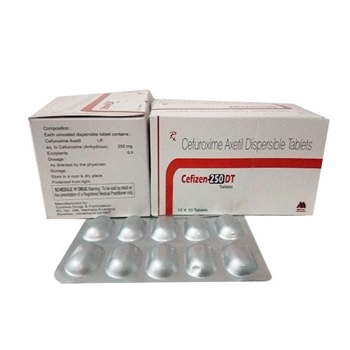 Cefuroxime Axetil Dispersible Tablets