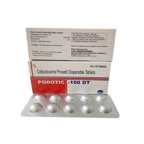 Cefpodoxime Proxetil Dispersible Tablets