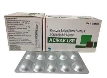 Rabeprazole Sodium and Levosulpiride Capsules