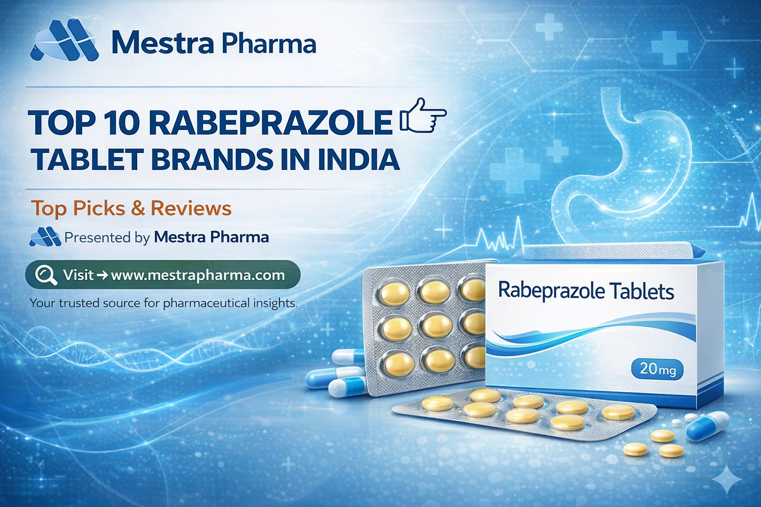 Top 10 Rabeprazole Tablet Brands in India