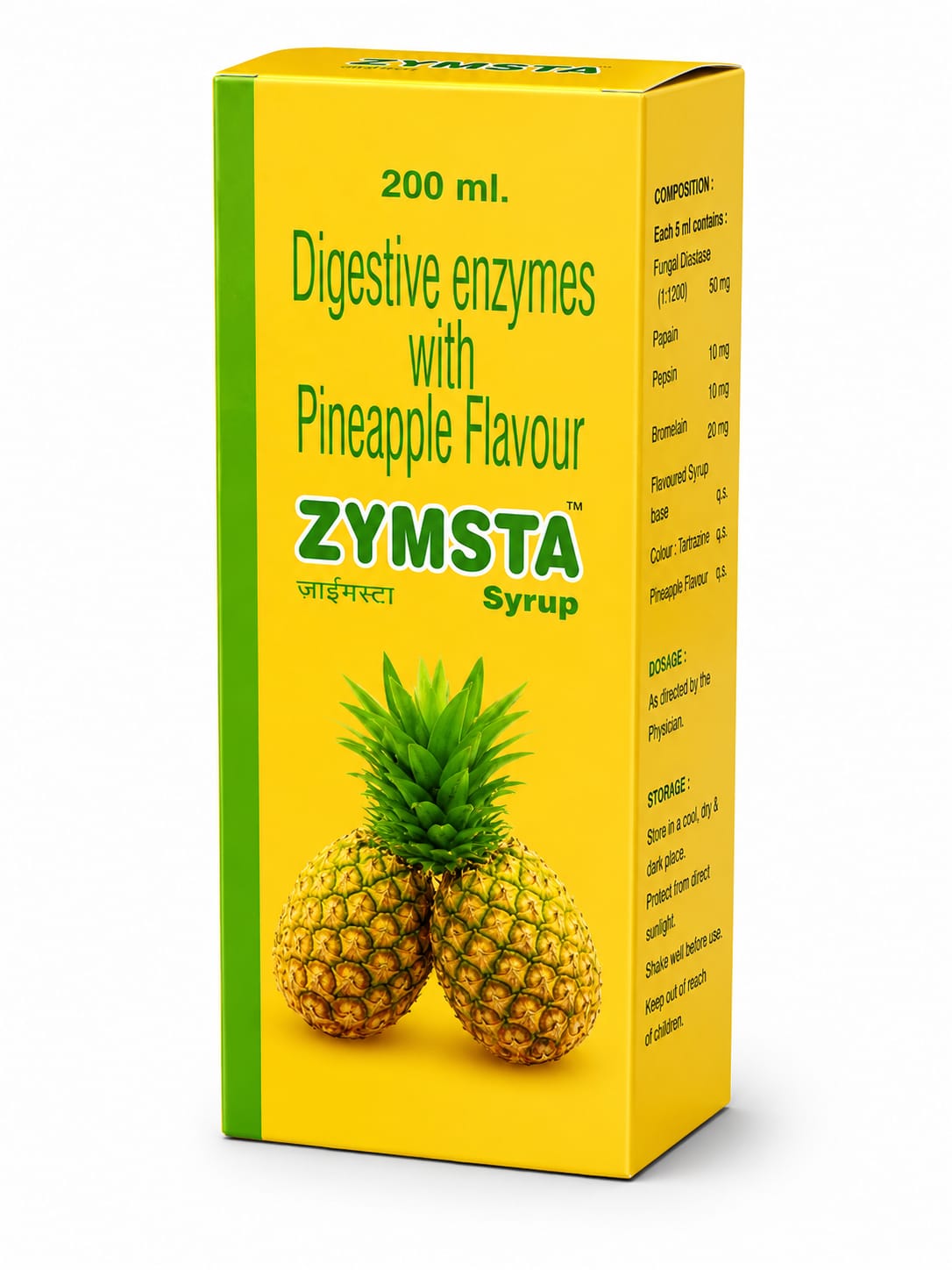 ZYMSTA-V SYP (Sugar Free)